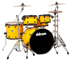 ddrum Flash Yellow - Intermediate Drum Kit